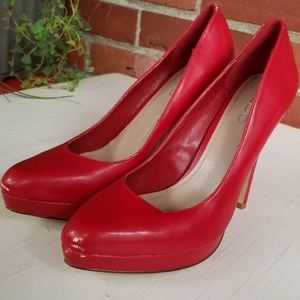 ALDO red stilleto shoes